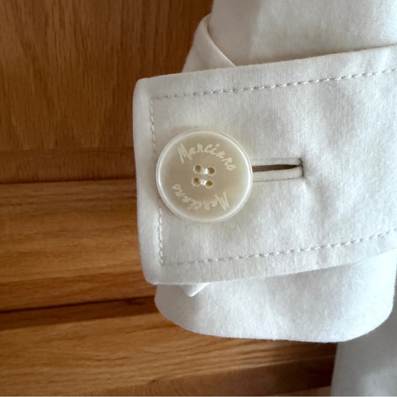 Marciano Crochet Insert Trench Coat size Small - Picture 3 of 6